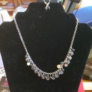 Necklace with matching earrings